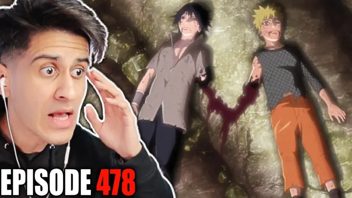 Unison Sign || Naruto VS Sasuke Fight End || Naruto Shippuden Episode 478 REACTION