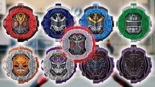 [Silky display] Zi-O·Ryuki series watch dials fully linked with sound effects!