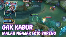 floryn malah ngajak foto bareng  - gameplay eudora mobile Legends