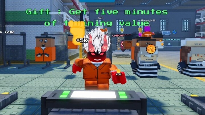 +1 Speed Prison Escape #ROBLOX