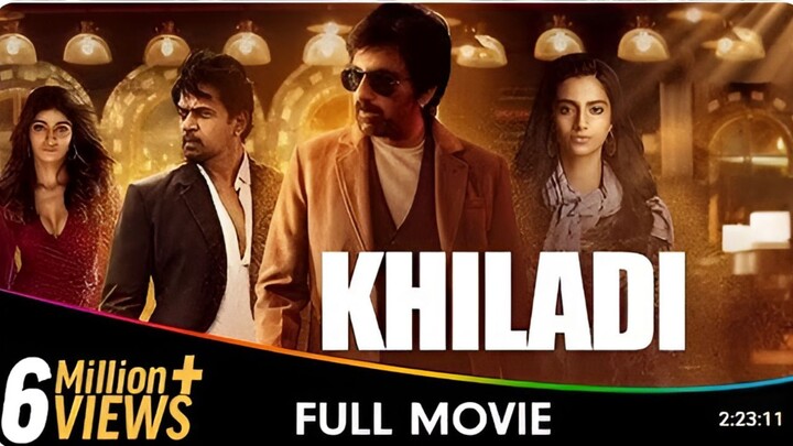 Khiladi - Hindi Dubbed Full Movie- Ravi Teja, Meenakshi Chaudhary, Dimple Hayathi, Anasuya Bharadwaj