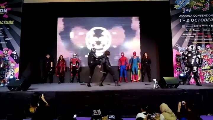 Civil War Cosplay Showcase @ Indonesia Comic Con