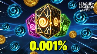 WILD RIFT - BEST of CHESTS - 0.001% MOST EPIC PORO CHESTS OPENINGS