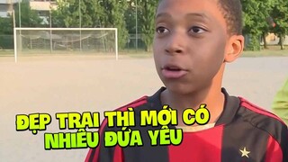 Kylian Mbappe lúc còn nhỏ trả lời một câu phóng viên phải khắc cốt ghi tâm