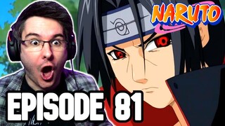 ITACHI UCHIHA!! | Naruto Episode 81 REACTION | Anime Reaction