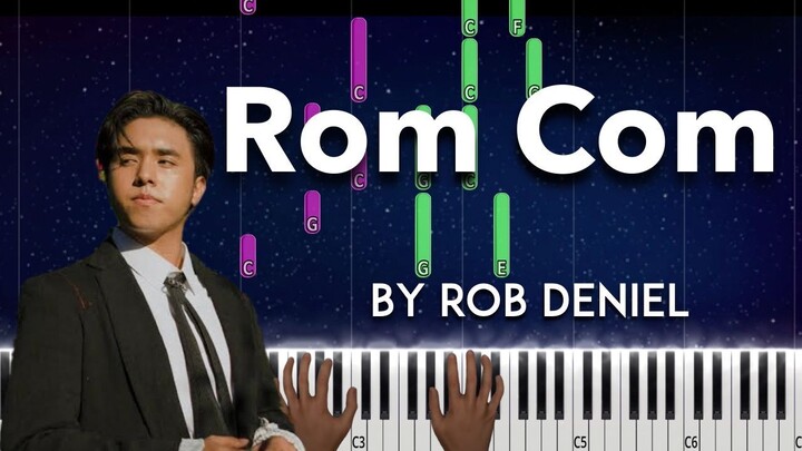 Rom Com by Rob Deniel piano cover + sheet music