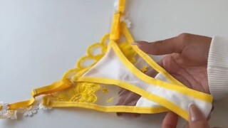 Sheer & Transparent AliExpress Lingerie + Micro Bikini Try-On Haul _ 4K Fashion Review