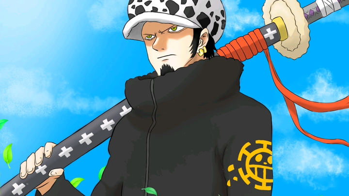 DRAWING TRAFALGAR LAW | ONE PIECE