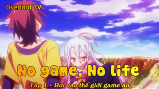 No game, No life Tập 1 - Rơi vào thế giới game ảo