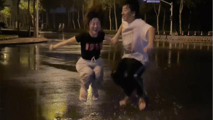 We’re already soaked—might as well have some real fun!!!