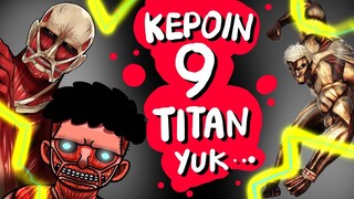 Super KEREN👍9 TITAN Pilihan Di Anime ATTACK ON TITAN 😊 HEBAT 👍 Fabolous .. Fabolous 😂👍- Kartun Lucu