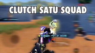 Tutor Clutch Satu Squad! Sampai Di Tuduh Pro Player Sama Random | HIGHTIER GAMEPLAY | PUBG Mobile