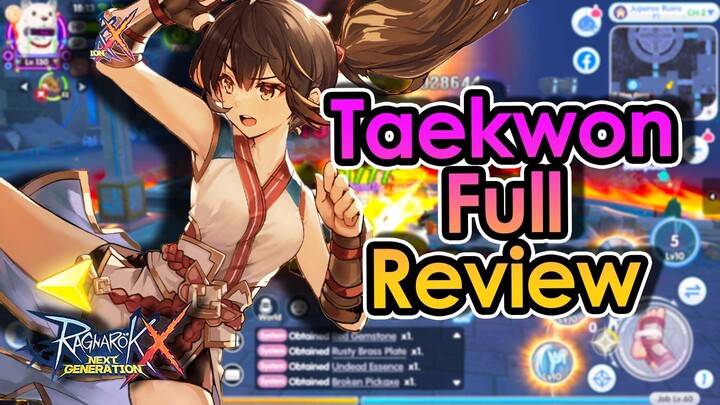 [ROX] How Good Is Taekwon!? Taekwon Job Review | King Spade