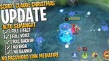 Script Skin Claude Special Christmas Full Efeect No Password Patch Terbaru | Mobile Legends
