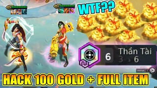 H.A.C.K 100 GOLD + FULL ITEM NEEKO VỚI 6 THẦN TÀI ? TỘC ĐƯỢC YÊU THÍCH NHẤT ĐTCL MÙA 4!