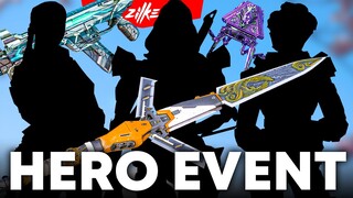 EVERY. SINGLE. SKIN. Hero Collection Event Season 13 Saviors ! × Apex Legends