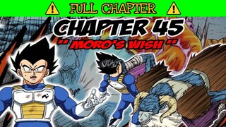 DBS Chapter 45: Vegeta binugbug lang ni moro sa laban!!  | DRAGON BALL SUPER TAGALOG 🔥🔥