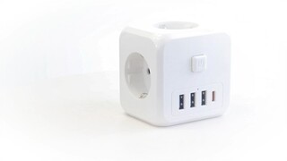 Three way  Europe  Germany  Power strip with 4 USB  Port  CE ROHS