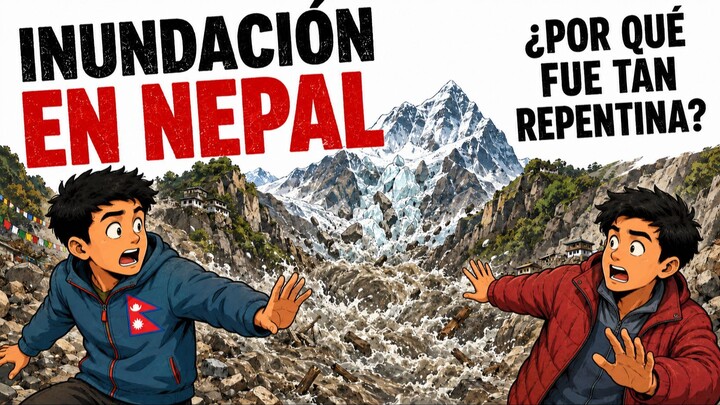 ¿Por qué la inundación de Nepal fue tan devastadora sin una gota de lluvia?