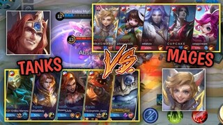 ALL TANK vs ALL MAGE!!! - New meta funnel balmond