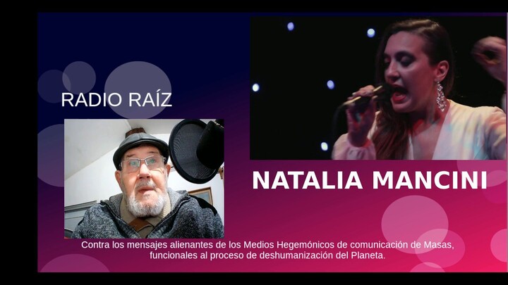 NATALIA MANCINI, una voz del tango del siglo XXI