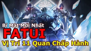 Những Điều Bạn Có Thể Chưa Biết Về Hội Fatui - Thứ Tự 11 Quan Chấp Hành | Genshin Impact Nghiên Cứu