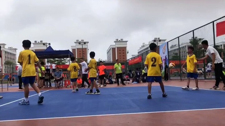 [Volleyball] This elementary school team that only knew how to jump serve only took 7th place