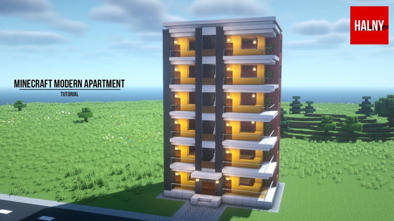 minecraft modern tower