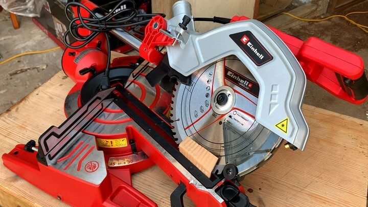 Let's see what Uncle did with his new German Miter Saw? New round of unboxing