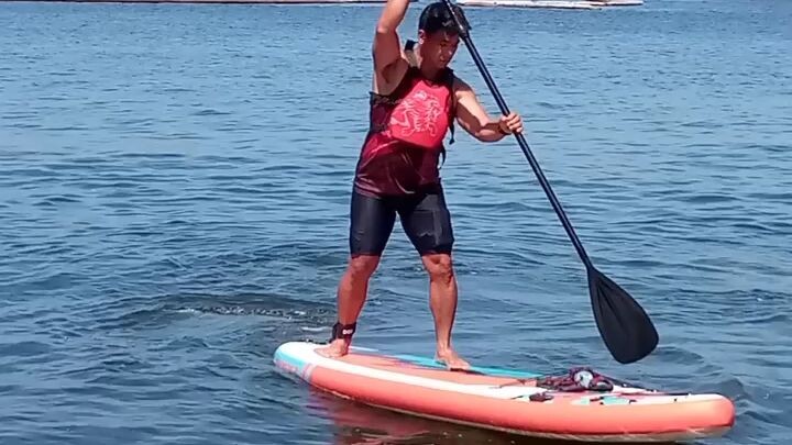 paddle board sa manila bay beach 🏖️