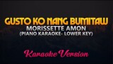 Morissette Amon - Gusto Ko Nang Bumitaw (Piano Karaoke)(LOWER KEY) "The Broken Marriage Vow" OST
