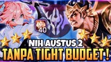 GAMEPLAY AUSTUS 2 TANPA TIGHT BUDGET ❗ COMBO META MAGIC CHESS TERBARU 2024