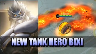 BIXI NEW TANK HERO IN MOBILE LEGENDS - ANTI REGEN TANK