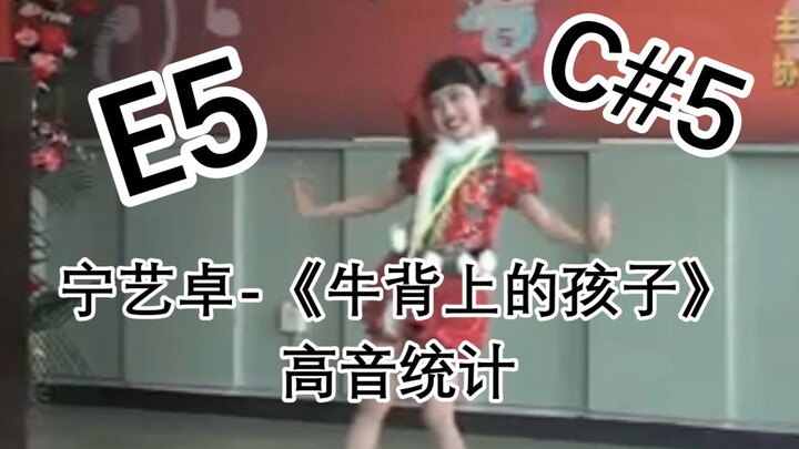 【สถิติเสียงสูง】ประวัติศาสตร์ดำ 720p ของนักร้องนำรุ่นที่ห้า เนิงอี้จั๋ว - สถิติเสียงสูงจากเพลง "เด็กบ