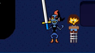【Undertale恶搞动画】如果你惹毛了鱼姐（作者：John Brain）