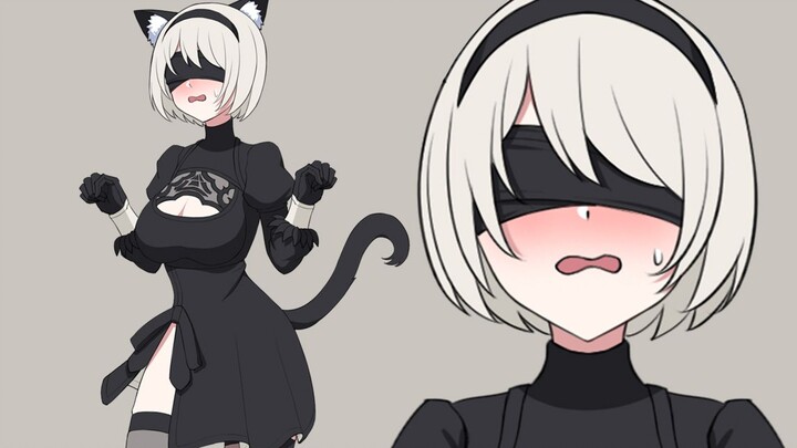 Sad Cat Dance but 2B (B only)