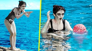 Zombie on Vacation / 11 Summer Zombie Ideas