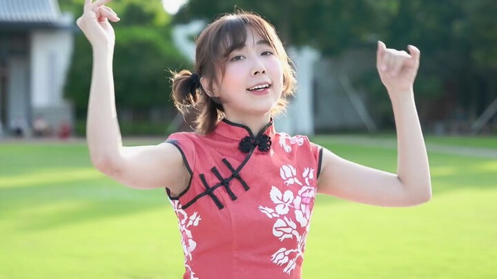 【Ah Xi】Cheongsam bun head ✿ Peach Blossom Smile ✿ Come and chat with Peach Blossom~