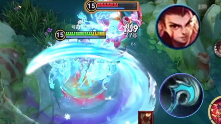 Nezha is actually an Ice-element mage.