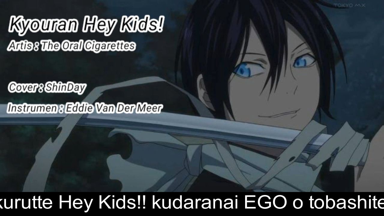 The Oral Cigarettes  Kyouran Hey Kids Noragami Aragoto OP Cover   Bilibili