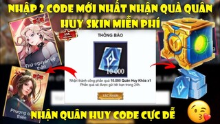 GiftCode Liên Quân | Nhập 3 Code Liên Quân Mới Nhất Nhận Skin Sss+ Quà Quân Huy Cực Ngon Quá Xịn