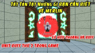 Review Merlin 4 Sao Unit Bá Đạo Sở Hữu 2 Khả Năng Hỗ Trợ Team Cực Mạnh | ALL STAR TOWER DEFENSE