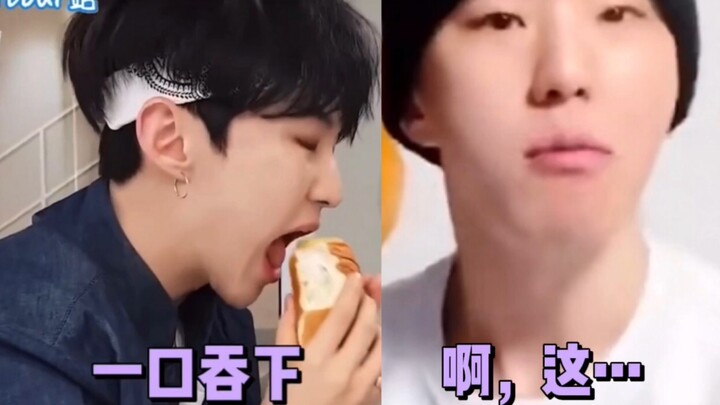 Phản ứng của Quyền Thuận Vinh khi đối mặt với các loại thức ăn khác nhau [SEVENTEEN]