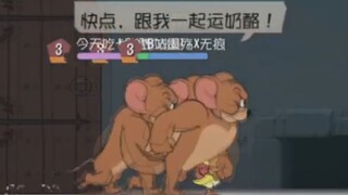 【Koleksi Patung Pasir Tom dan Jerry #85】Tiga bersaudara lebih berharga di bawah bulan!