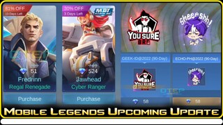 Mobile Legends Upcoming Update!