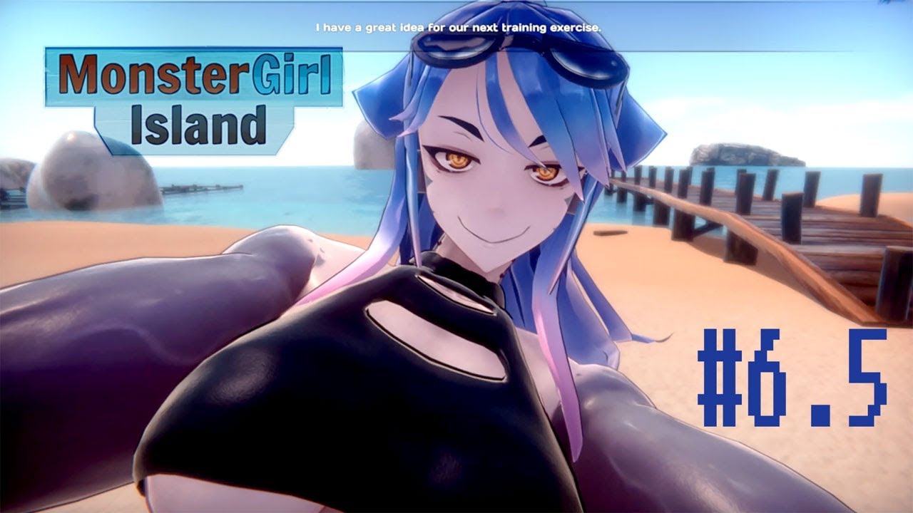 Shark Girl "Trains - Monster Girl Island Ep 6.5 - Bilibili