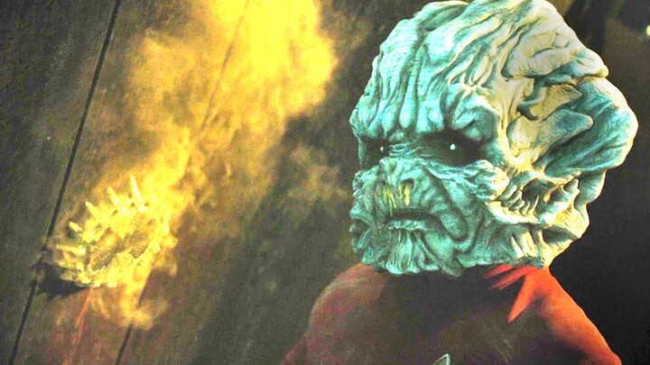 The little alien looks ugly, but his snot is strong acid that can melt metal! Watch the sci-fi movie