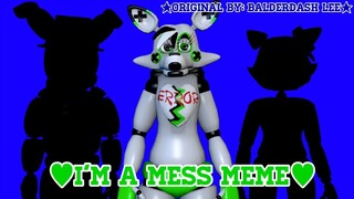 [OC/C4D] - I'm A Mess Meme - 💚✖️Gift for •Yuna SFM•✖️💚