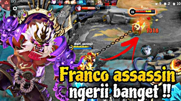 WTF !! FRANCO ASSASIN HADIR KEMBALI 😱 NGERII BANGET DAMAGE NYA!!