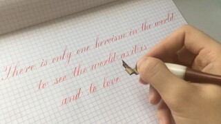 [Gaya Hidup] [Menggambar] Kaligrafi tulisan tangan | Romain Rolland